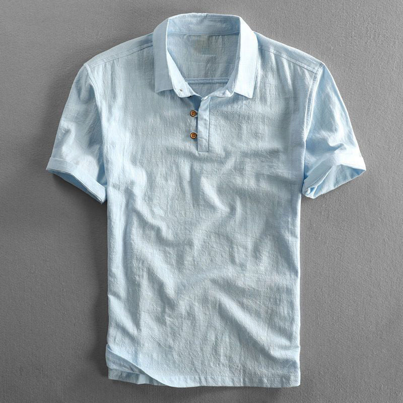 DVTL | Italo Cotton/Linen Polo