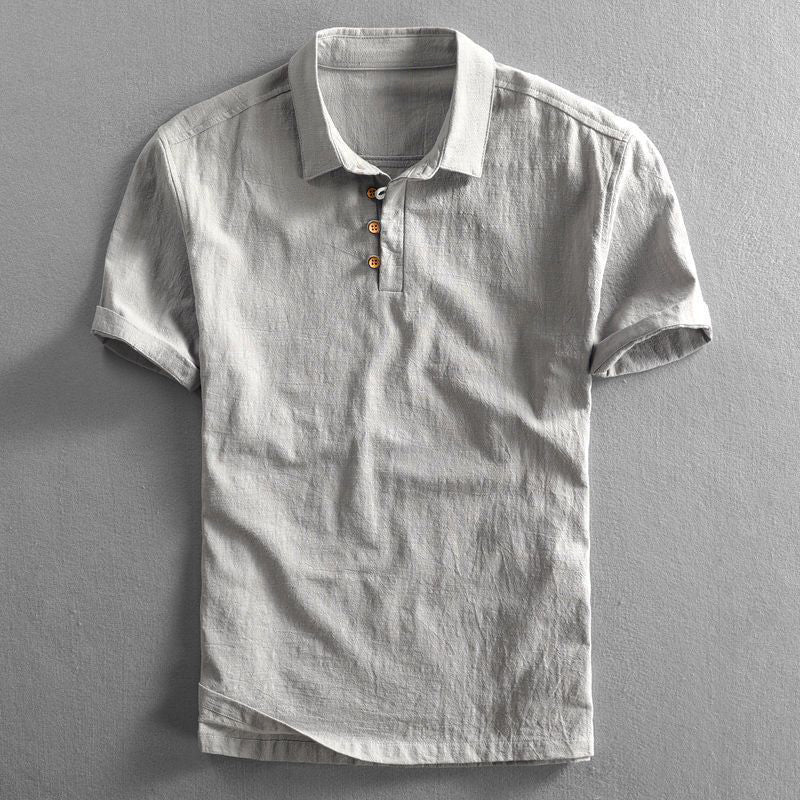 DVTL | Italo Cotton/Linen Polo