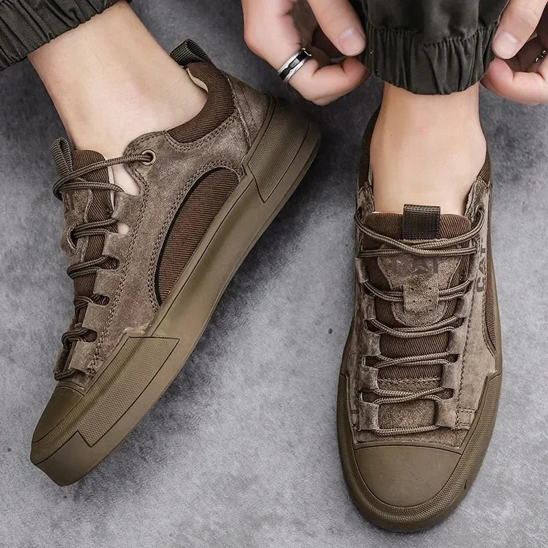 DVTL | CAT® Leather Sneakers