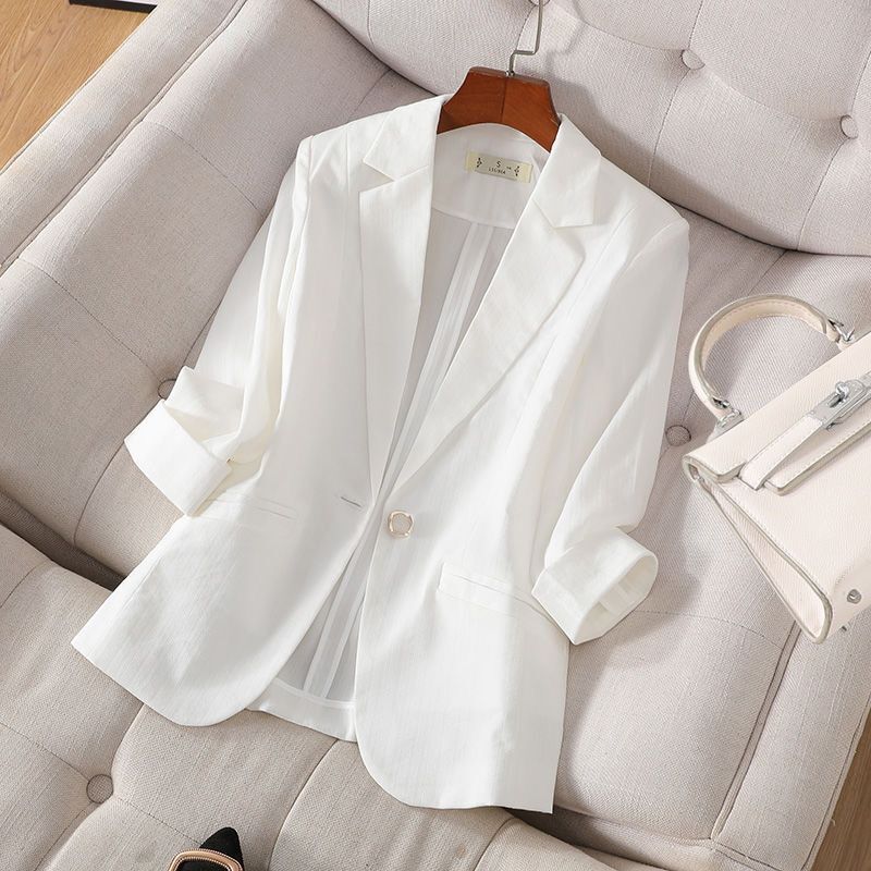 DVTL | Elena Linen Blazer