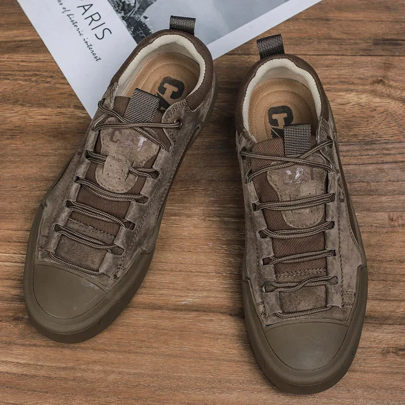 DVTL | CAT® Leather Sneakers