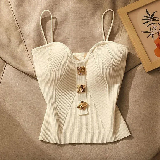 DVTL | Greta Knit Crop Top