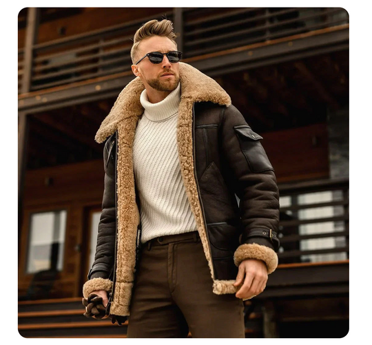 Franklyn – Casual Luxe and Thick Leather Jacket | Last Day 80% Off!