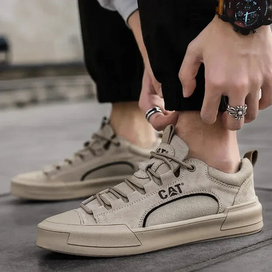 DVTL | CAT® Leather Sneakers