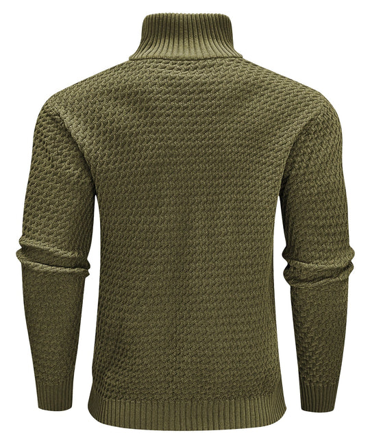 DVTL | Enrico Turtleneck Quarter-Zip