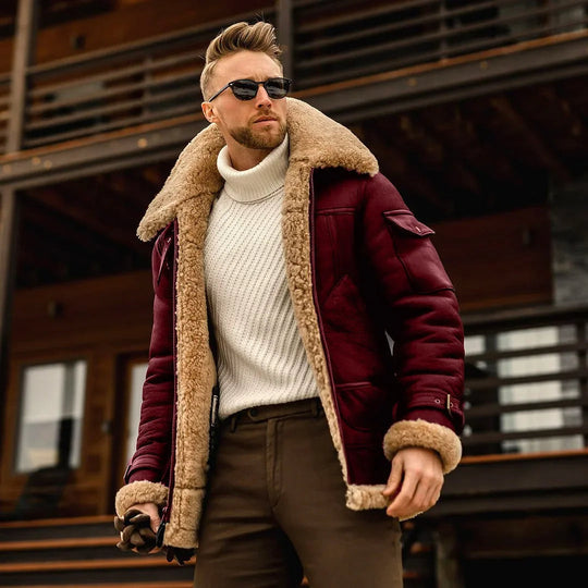 Franklyn – Casual Luxe and Thick Leather Jacket | Last Day 80% Off!
