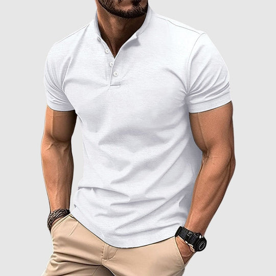 Prescott Tailors Weston Henley Polo - Intofa