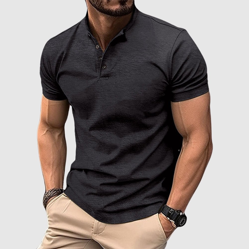 Prescott Tailors Weston Henley Polo - Intofa